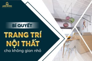 trang trí nội thất cho không gian nhỏ