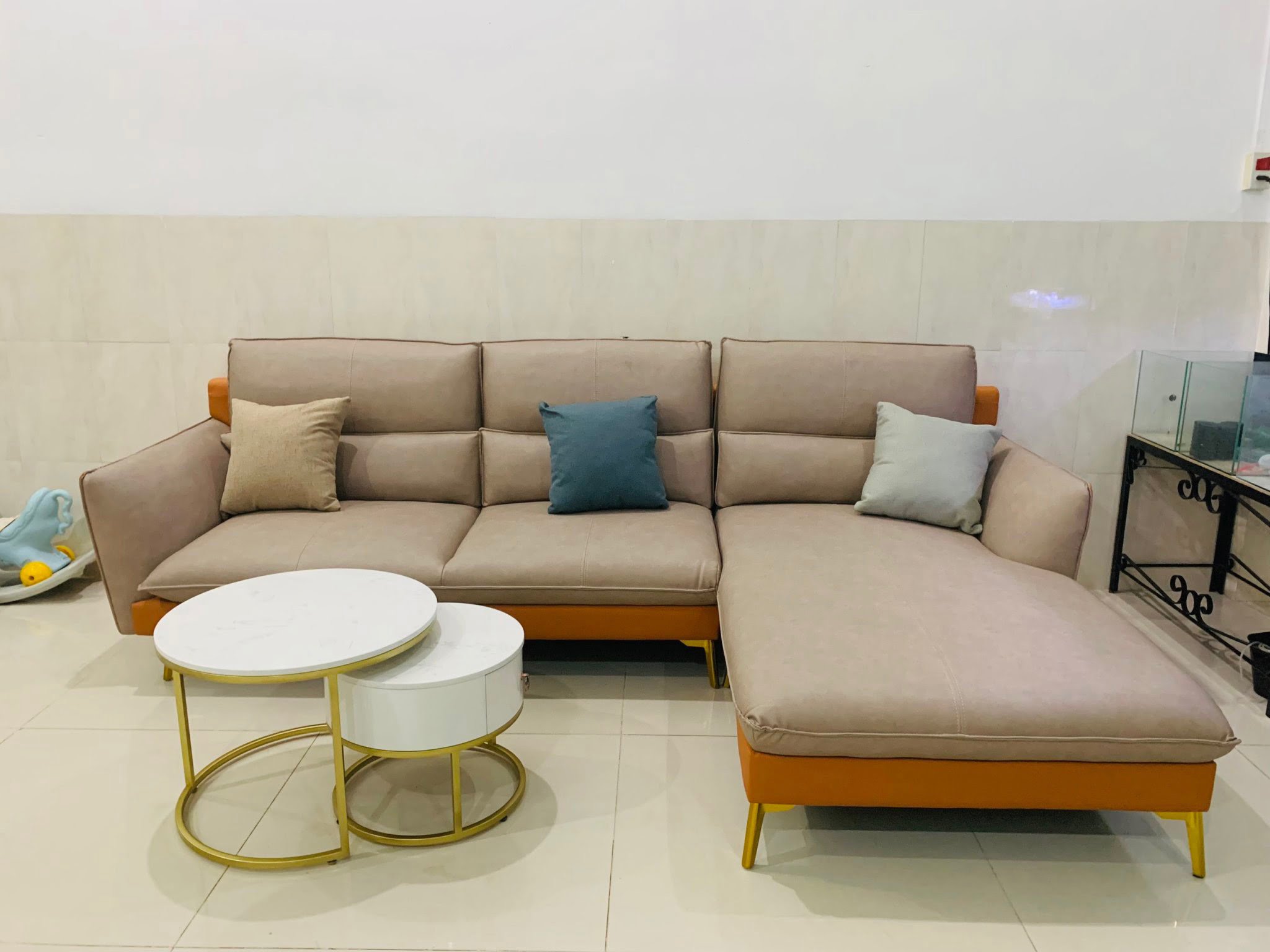 sofa simili cao cấp